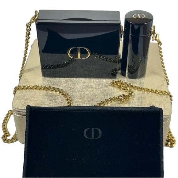 NEW Limited Edition Dior Rouge Dior Minaudière Clutch and Lipstick Holder, - Picture 1 of 12